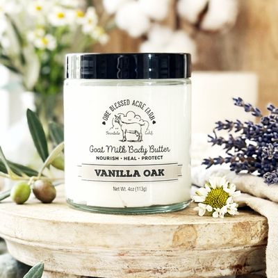 Vanilla Oak, Goat Milk Body Butter