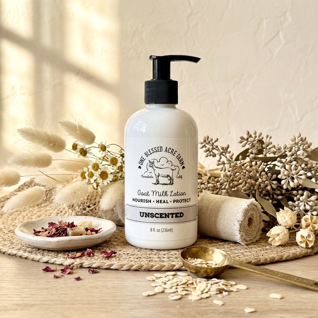Unscented Goat Milk Lotion Unscented Hand Cream Fragrance Free