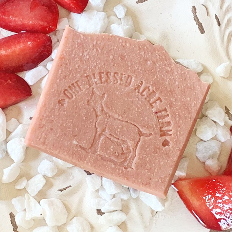 Sugar Plum Goat Milk Bar Soap, Natural Cleansing Bar Sugar Plum Goat Milk Bar Soap, Natural Cleansing Bar