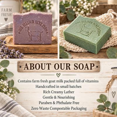 Victorian Rose Goat Milk Bar Soap