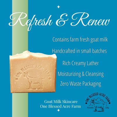 Humboldt Blackberry Goat Milk Bar Soap - 4.5 ounce