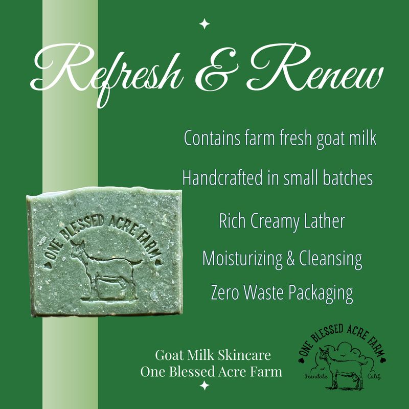 Humboldt Redwoods Goat Milk Bar Soap