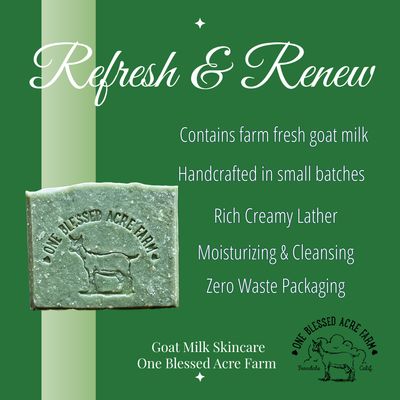 Humboldt Redwoods Goat Milk Bar Soap