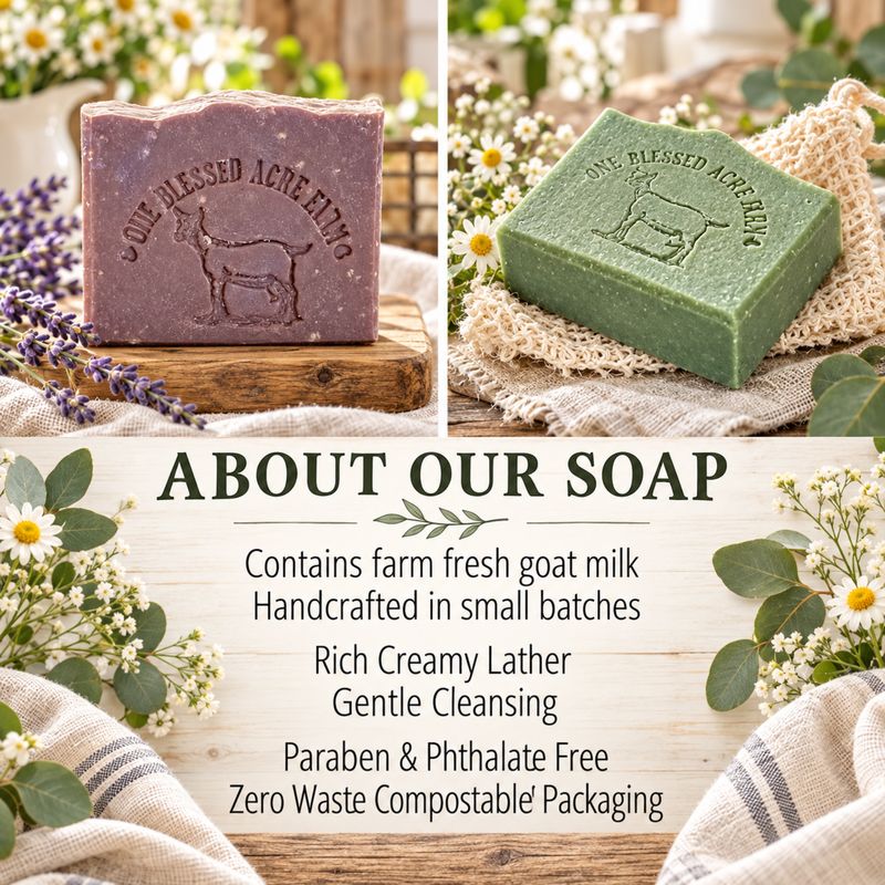 Vanilla Creme Goat Milk Bar Soap