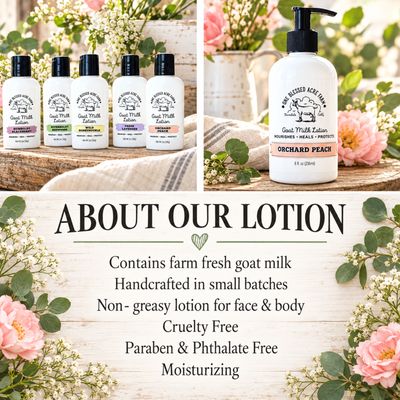 Vanilla Creme Goat Milk Lotion Hand Cream Body Lotion
