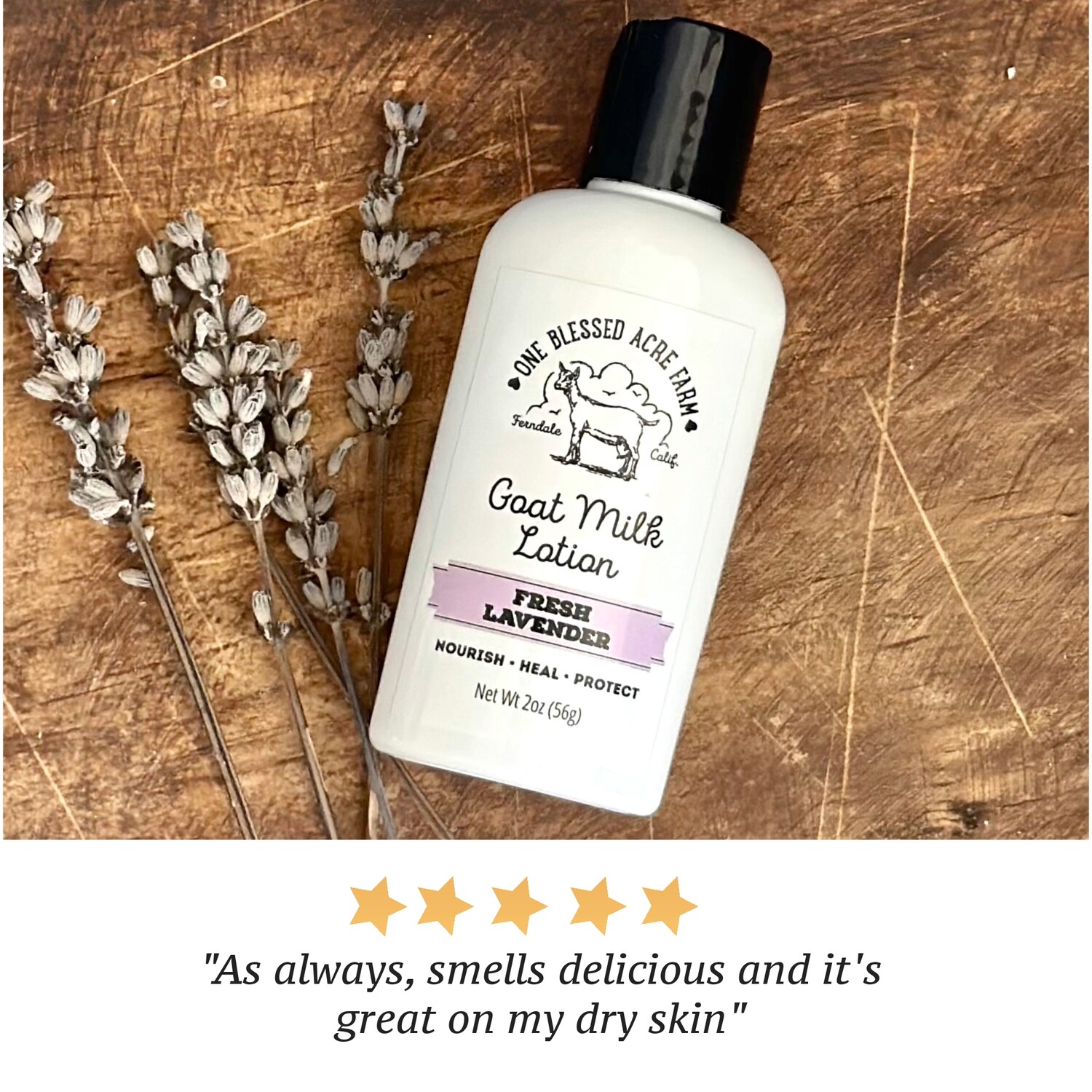 Fresh Lavender Goat Milk Lotion Hand Cream Body Lotion Fresh Lavender Goat Milk Lotion Hand Cream Body Lotion, Lotion + Soap Sets: 2 ounce lotion, Add on to Create Gift Set: No Add on
