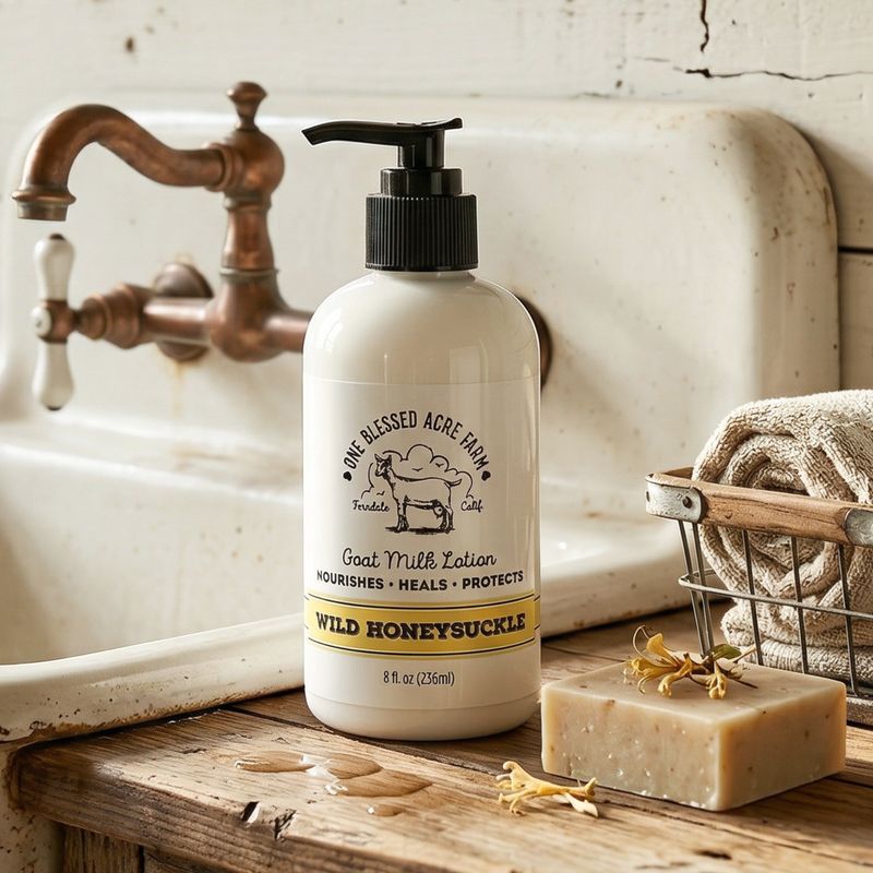Wild Honeysuckle Goat Milk Lotion