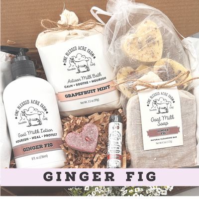Gift Set Goat Milk Skincare, Self Care Gift Box