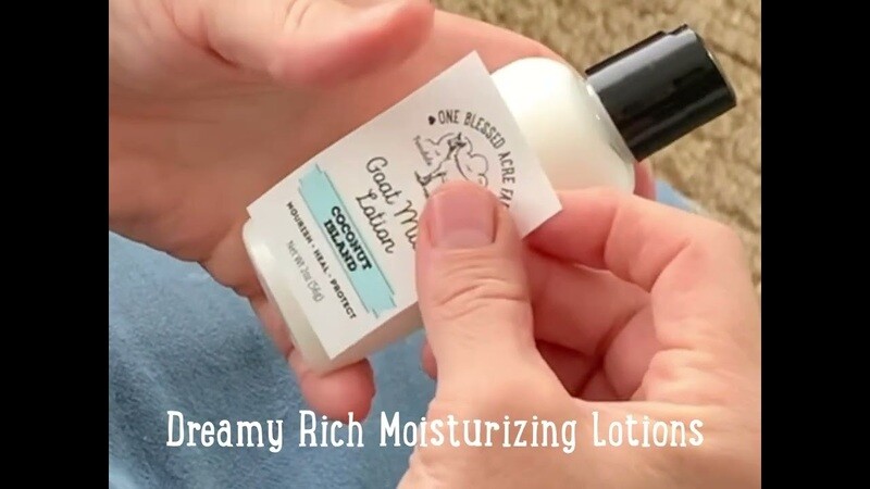 Almond Oatmeal Goat Milk Lotion Hand Cream Body Lotion