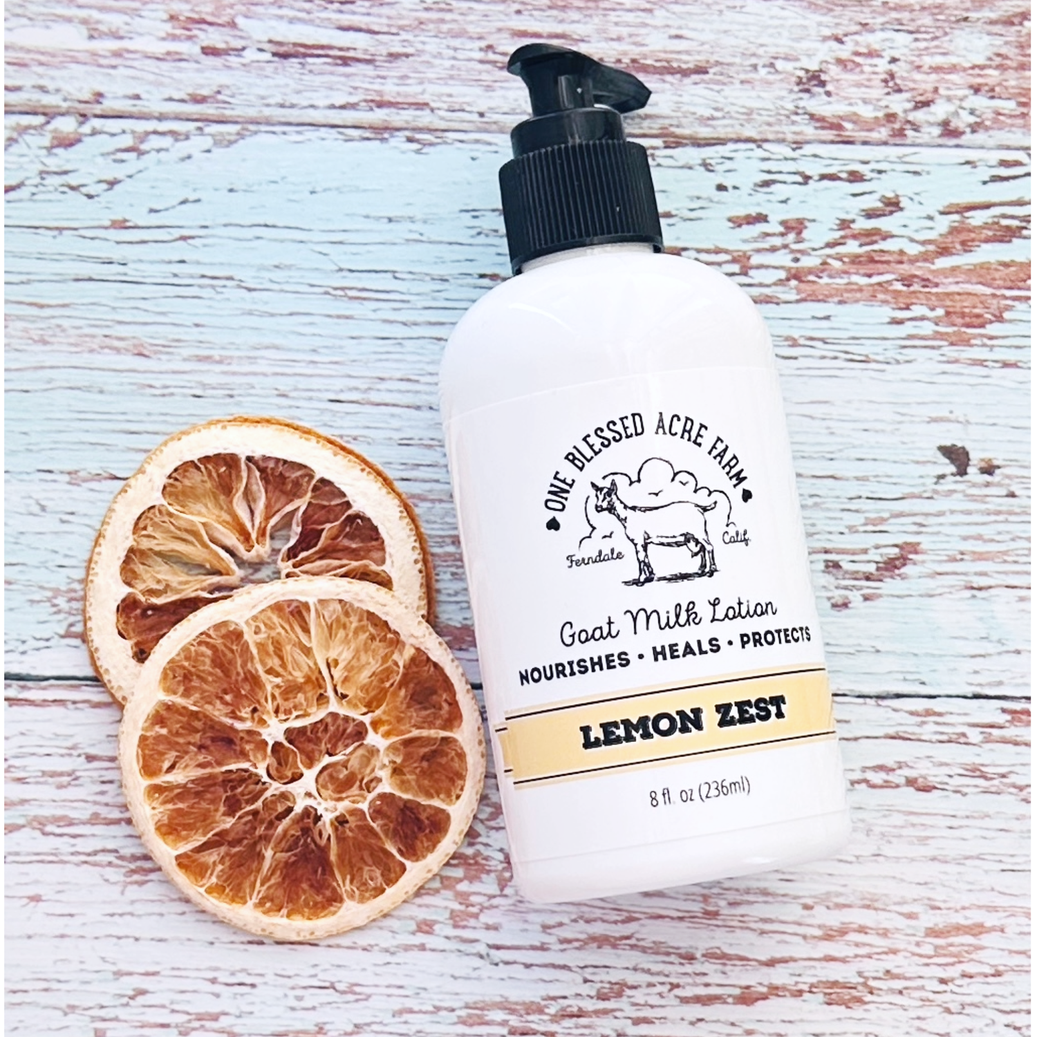Lemon Zest Goat Milk Lotion Hand Cream Body Lotion Lemon Zest Goat Milk Lotion Hand Cream Body Lotion, Lotion + Soap Sets: Single 8 ounce lotion, Add ons for gift set: No add ons