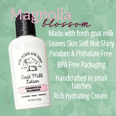 Magnolia Goat Milk Hand Cream Body Lotion