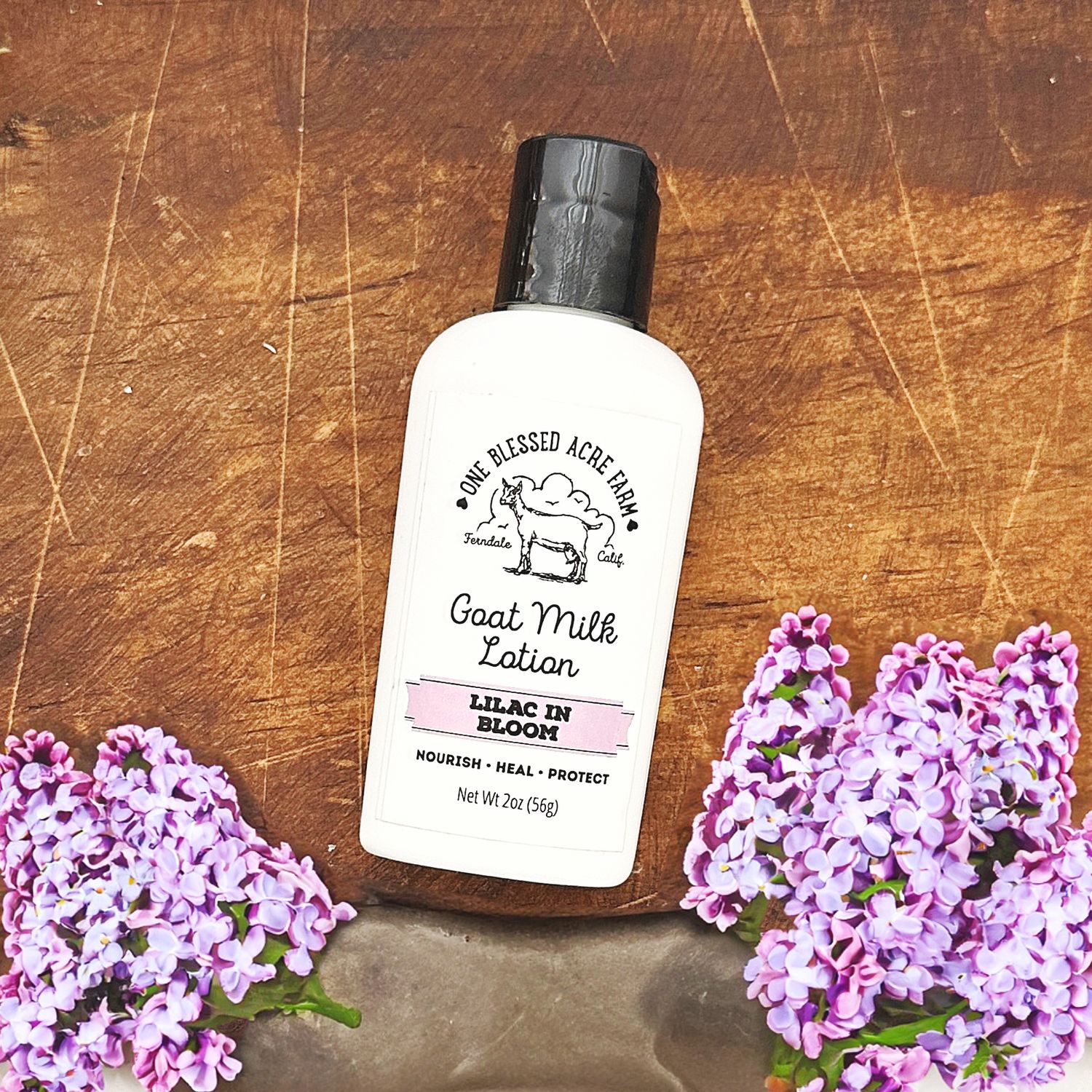 Lilac Goat Milk Hand Cream Body Lotion, Lotion & Soap Sets: 2 ounce lotion, Add on to create gift set: No add ons