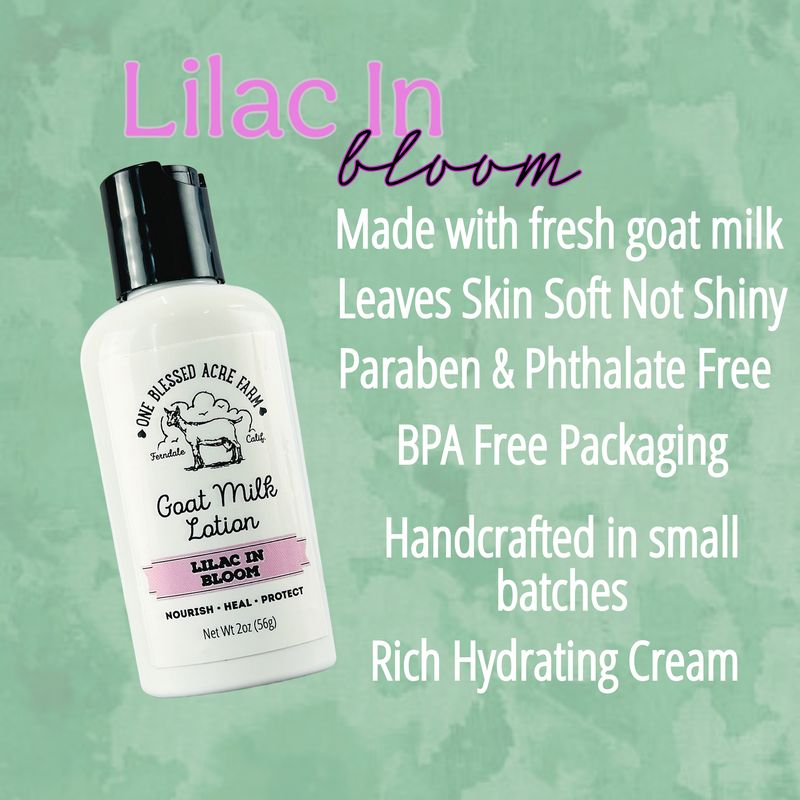 Lilac Goat Milk Hand Cream Body Lotion