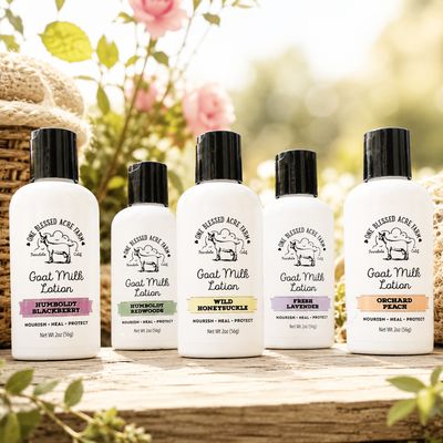 Bulk Goat Milk Lotion Hand Cream  2 oz. Travel Size Hand Cream For Dry Hands