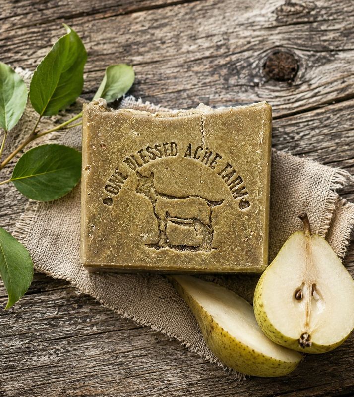 Country Pear Goat Milk Bar Soap - 4.5 ounce