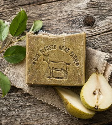 Country Pear Goat Milk Bar Soap - 4.5 ounce