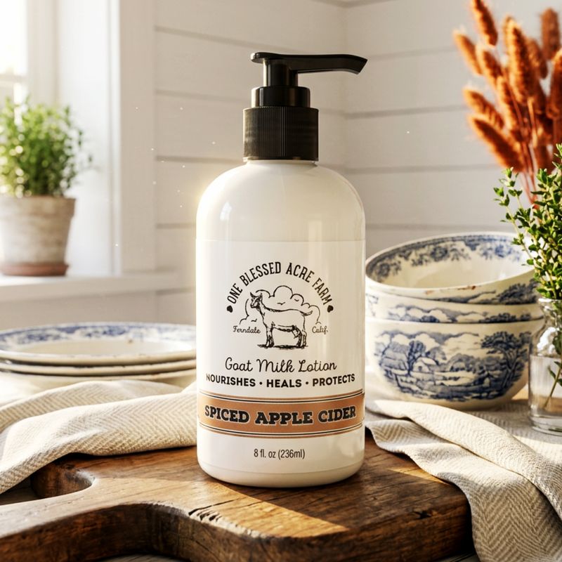 Apple Cider Goat Milk Lotion for Hand and Body