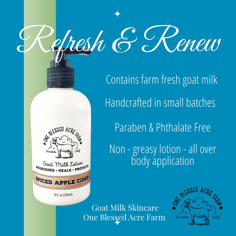 Apple Cider Goat Milk Lotion for Hand and Body