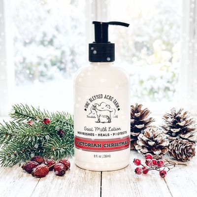 Victorian Christmas Goat Milk Lotion for Hand and Body Victorian Christmas Goat Milk Lotion for Hand and Body