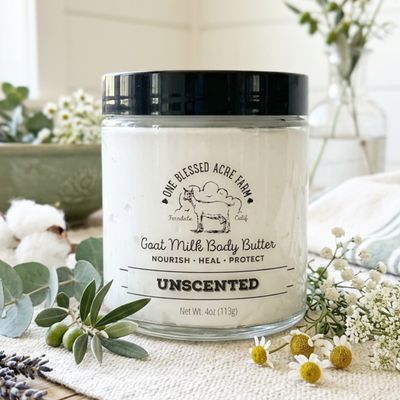 Unscented Goat Milk Body Butter