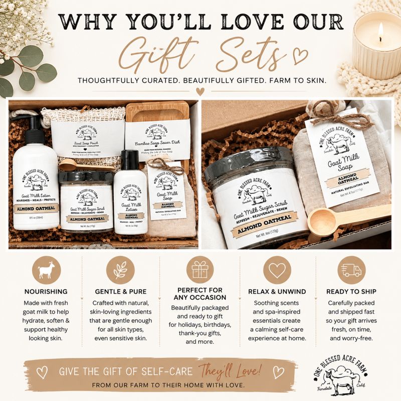Almond Soap & Lotion Gift Set