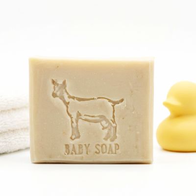 Unscented Baby Cleansing Bar, Goat Milk Baby Tallow Soap, 4.5 ounce