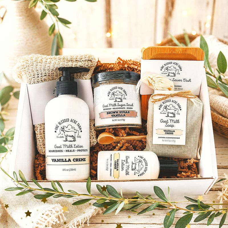 Vanilla Soap Lotion Gift Set Holiday Gift