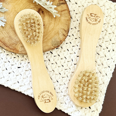 Natural Beauty Supply Body Brush & Facial Brush Custom Box