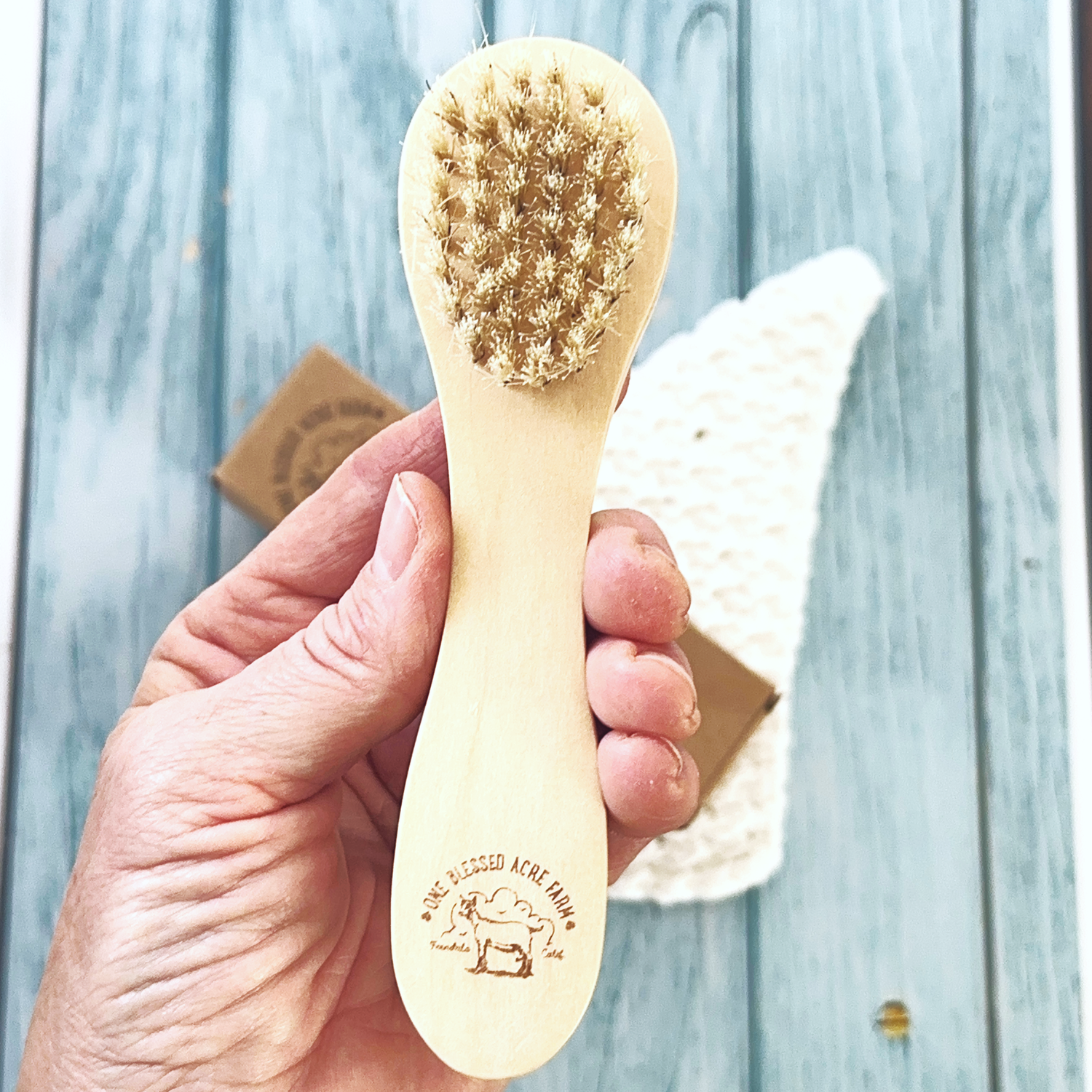 Natural Beauty Supply Body Brush & Facial Brush Custom Box Natural Beauty Supply Body Brush & Facial Brush Custom Box, Brush Styles: Facial Brush