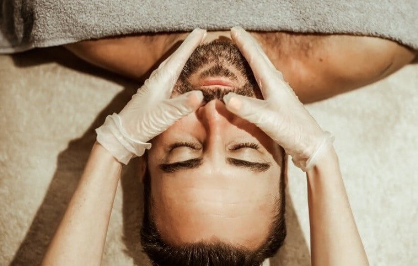 Gentleman’s facial