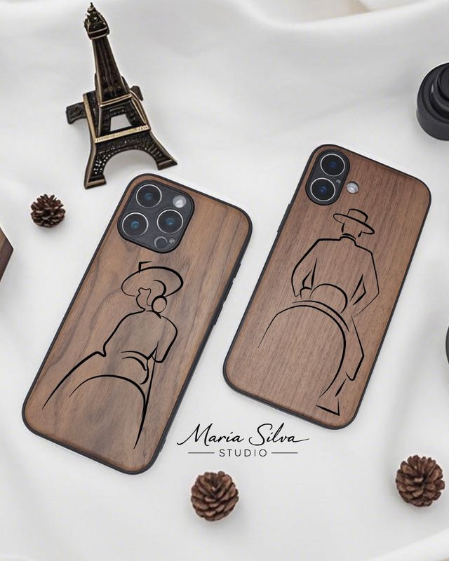 FUNDA DE MADERA COLECCIÓN VAQUERA