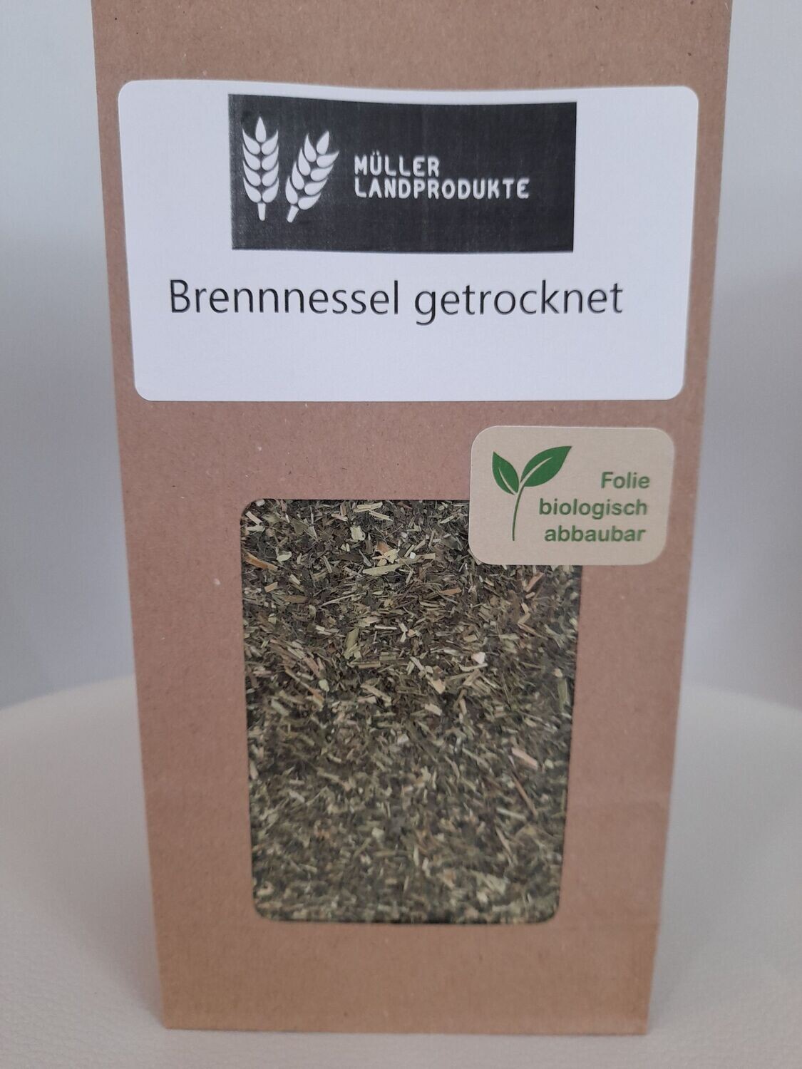 Brennnessel geschnitten, getrocknet