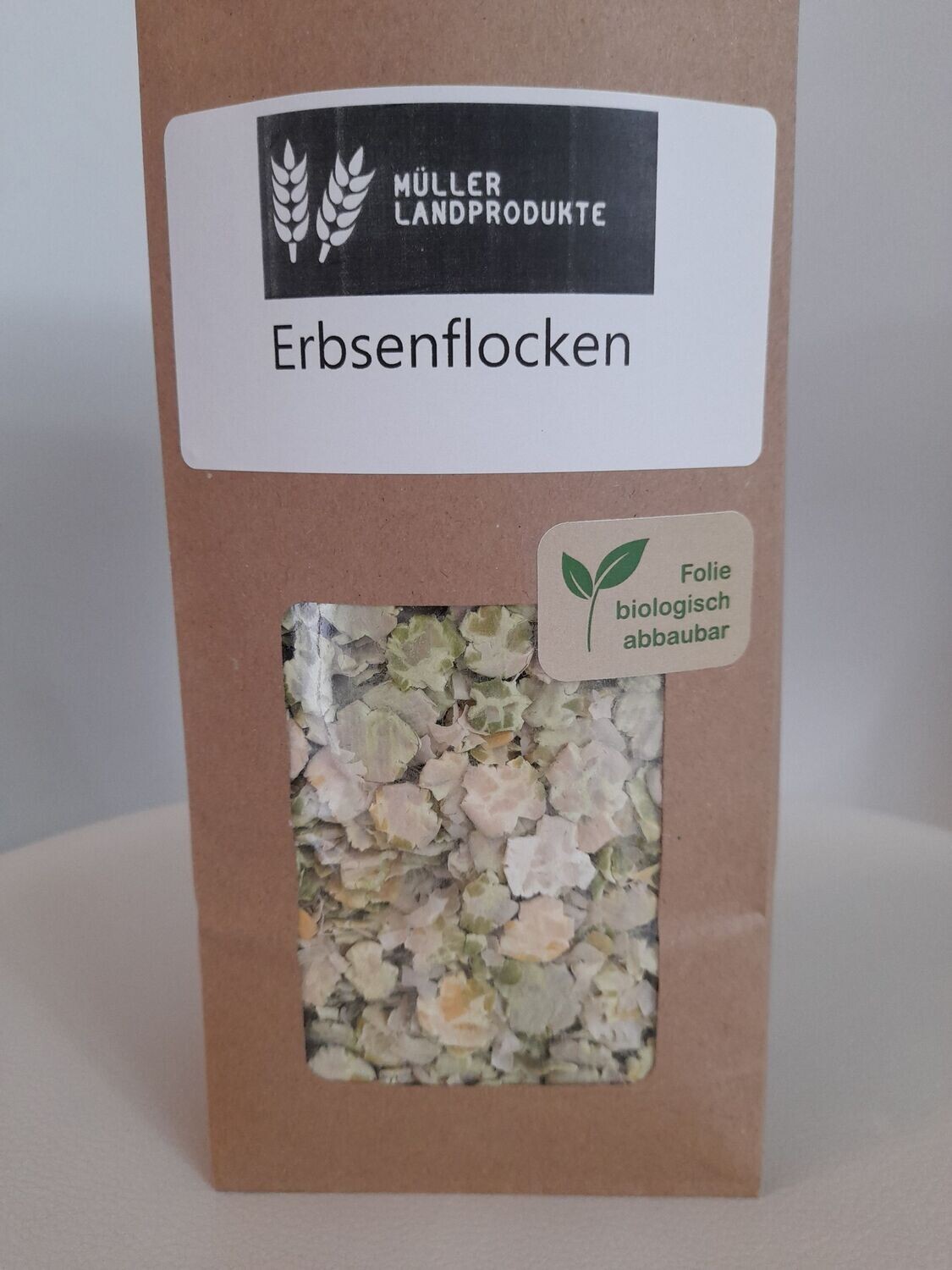 Erbsenflocken gewalzt; Erbsen