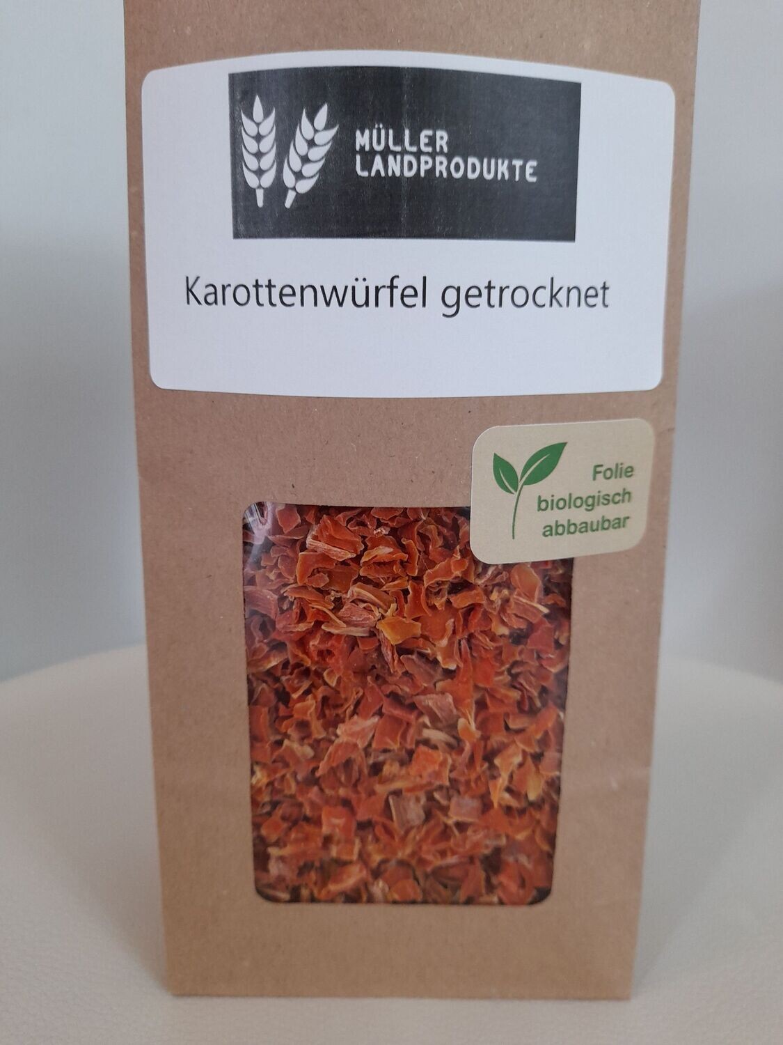 Karottenwürfel getrocknet ; Karotten, Wurzeln