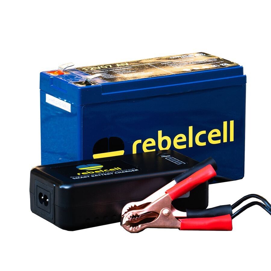 Rebelcell 12V 07AV Li-ion Akku mit Ladegerät