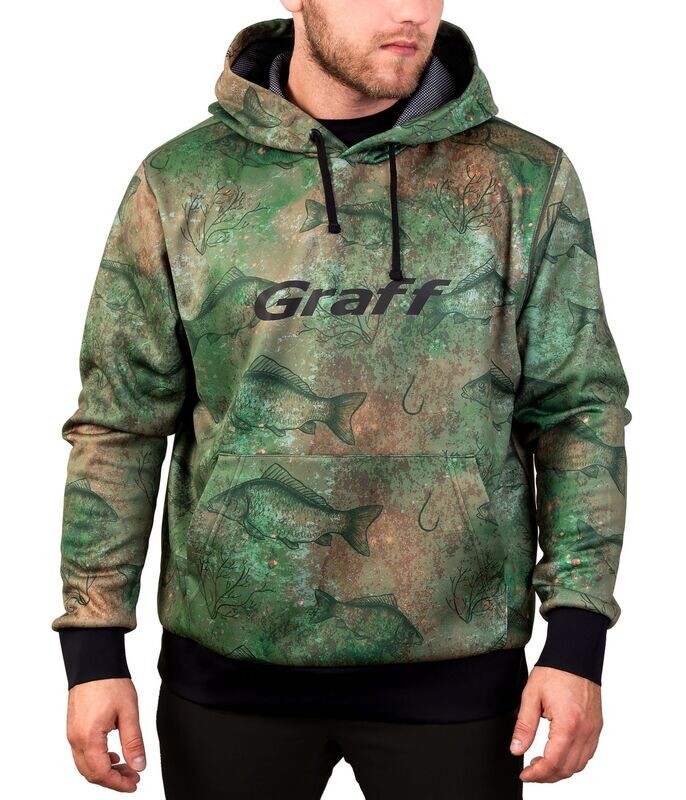 Wasserdichter Hoodie Karpfen