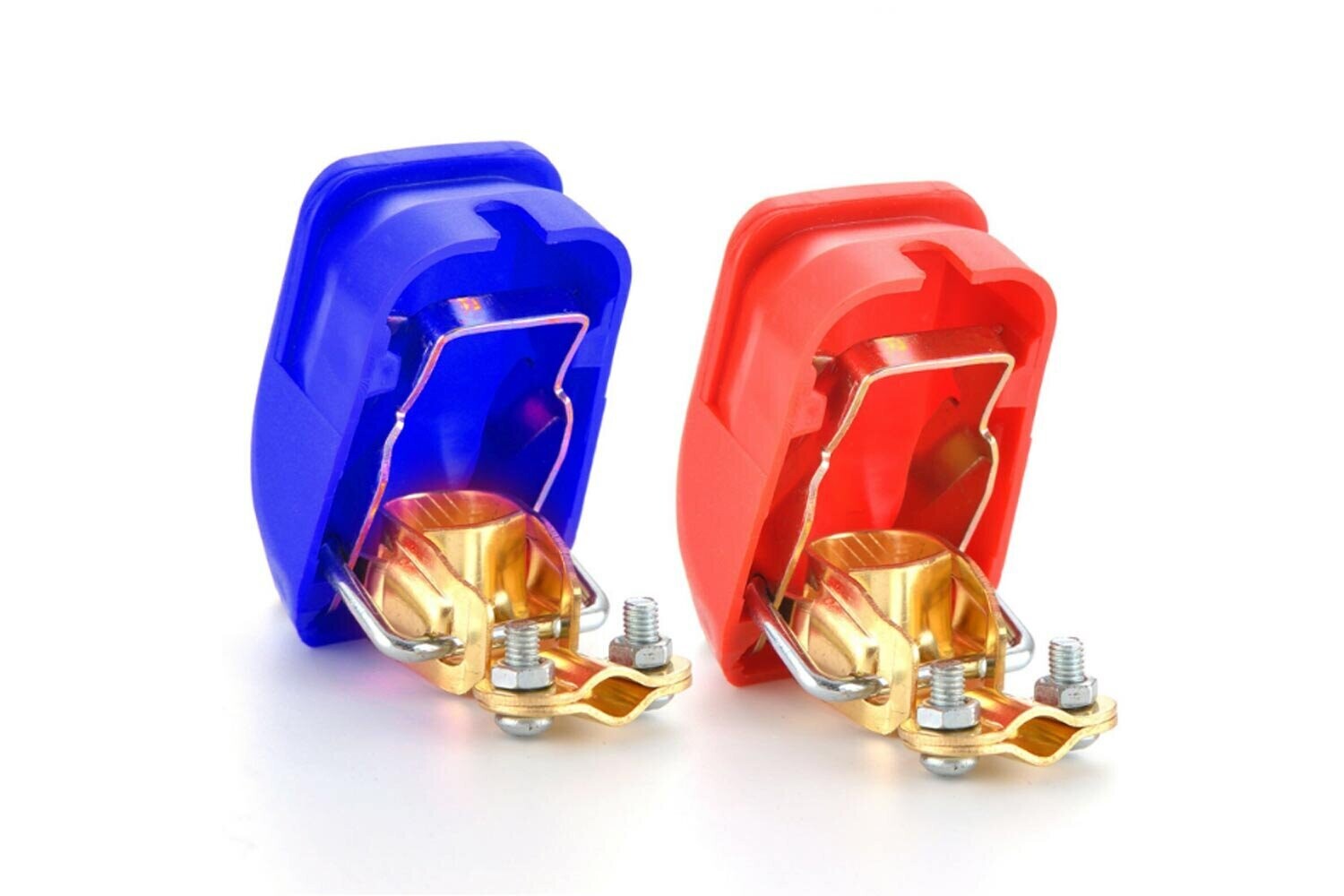 Batterie Schnellklemmen Polklemmen für Auto KFZ Boot PKW, 1-Paar, 12V / 24V
