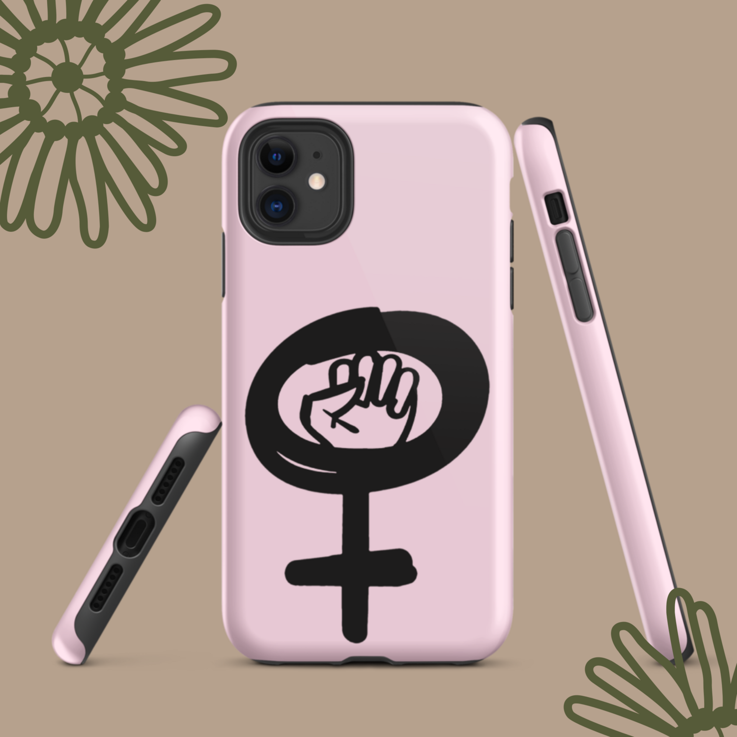 Feminist Symbol Tough iPhone case