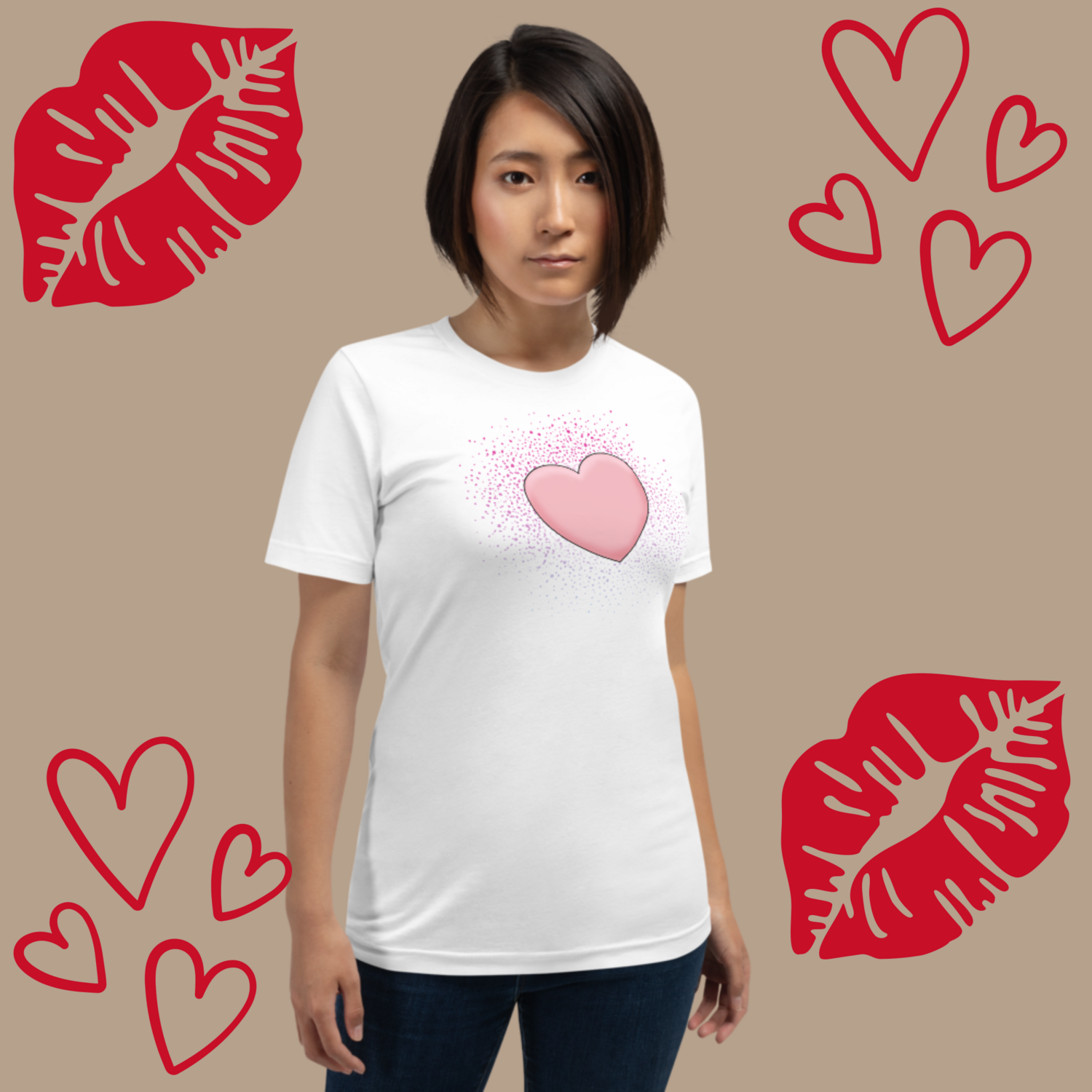 Confetti Heart t-shirt