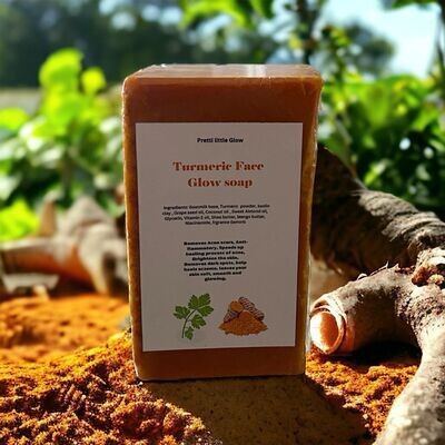 Turmeric Face Glow Dark Spots Brightening Soap
