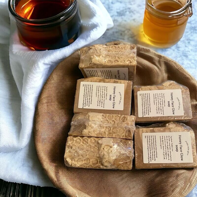 Honey Comb Face Glow Soap