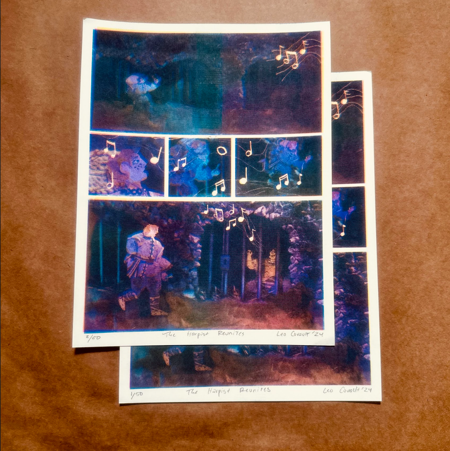 Dungeon Riso Print
