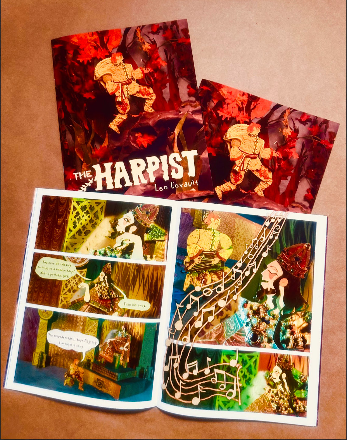 THE HARPIST Comic