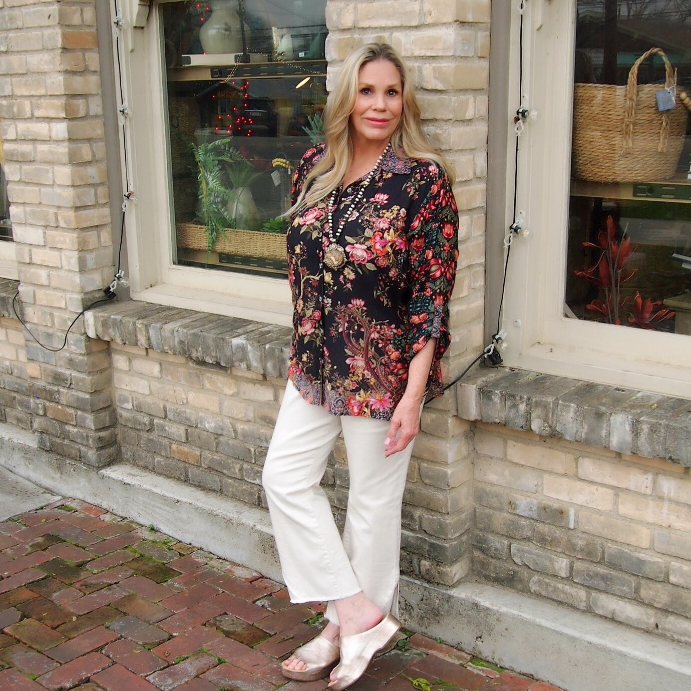 Cynthia Silk Shirt