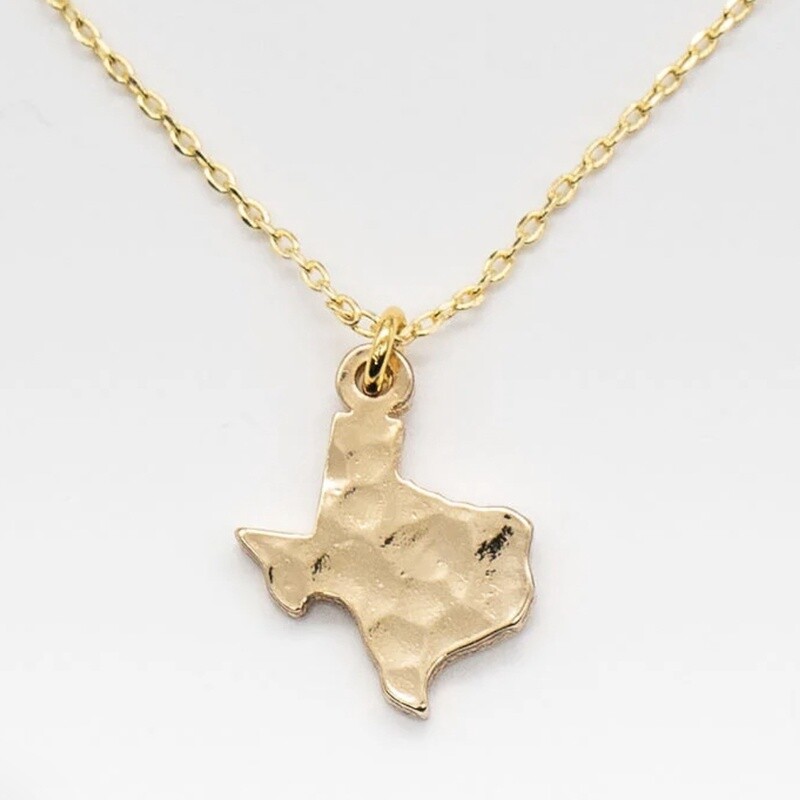 Texas Hammered Necklace