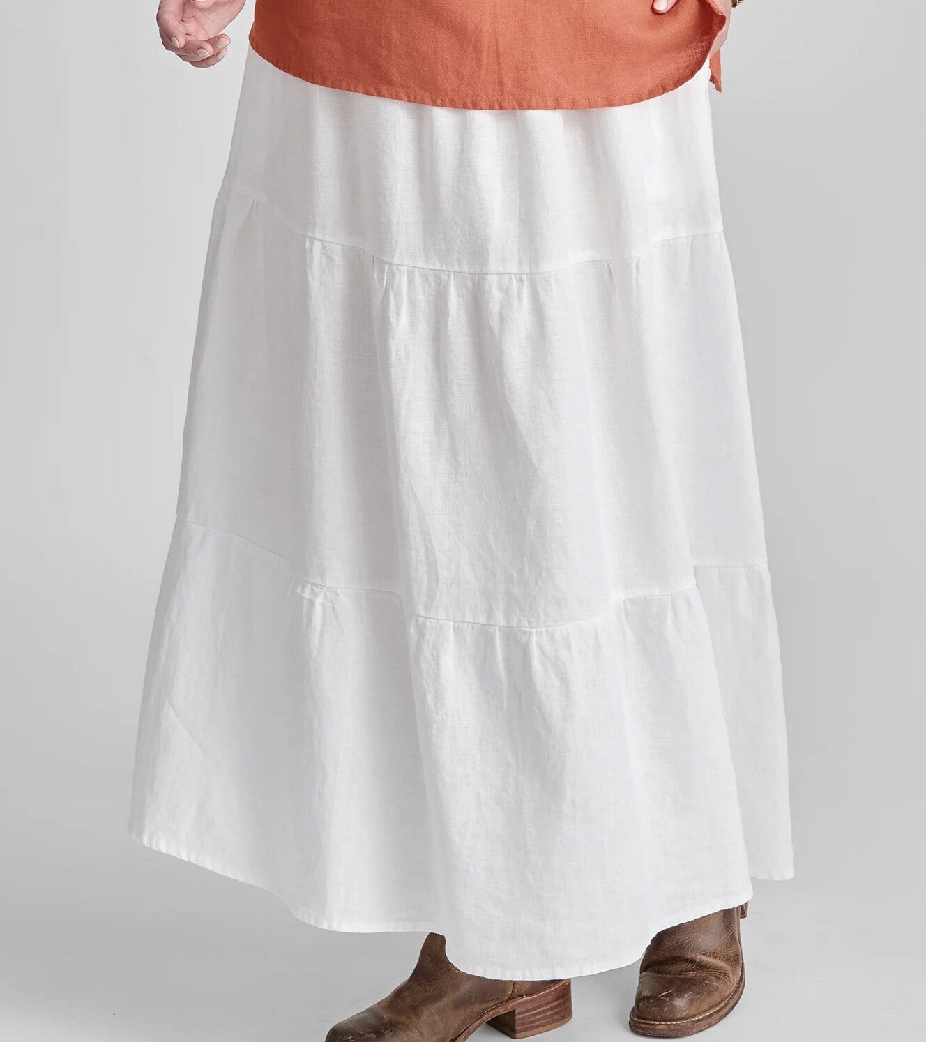 Gaia Linen Maxi Skirt