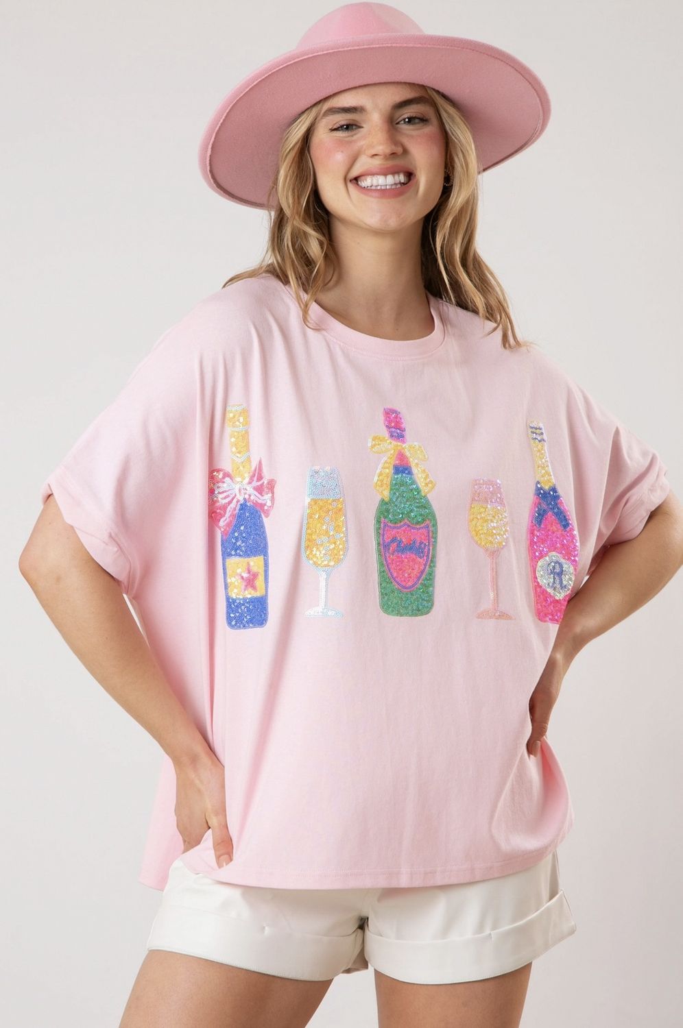 Champagne &amp; Sequins Top