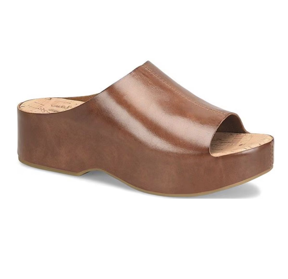 Yazmin Dark Brown Wedge