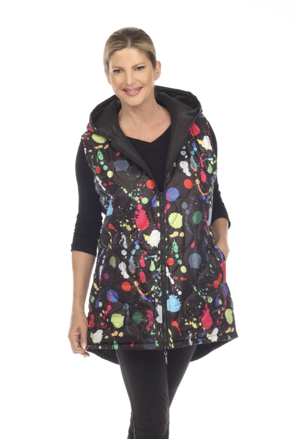 Paint Splatter Vest