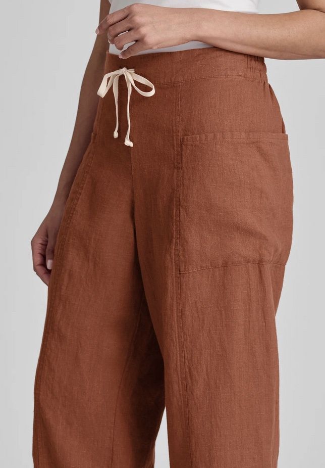 Keen Linen Drawstring Pants